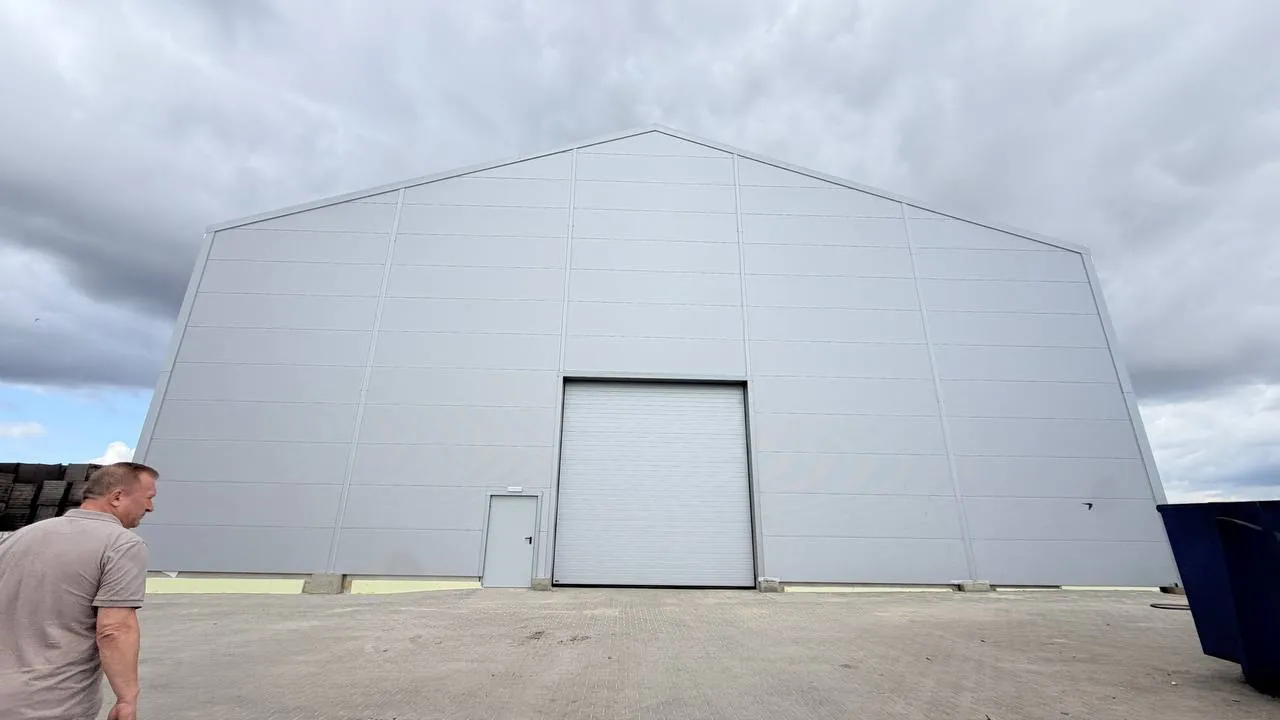 5.000 m² Lagerhalle für die Landwirtschaft.